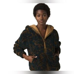 Prana Polar Express Sherpa fleece full-zip hoodie